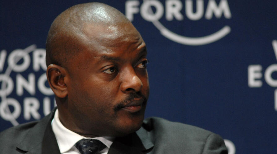 pierre nkurunziza   world economic forum on africa 2008 1