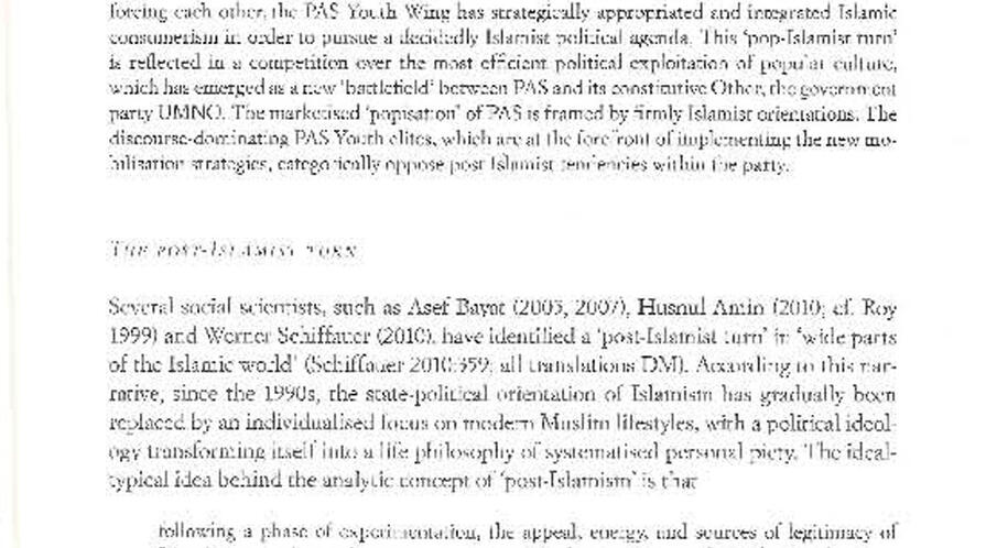 Pop Islamism PAS  MullerCover