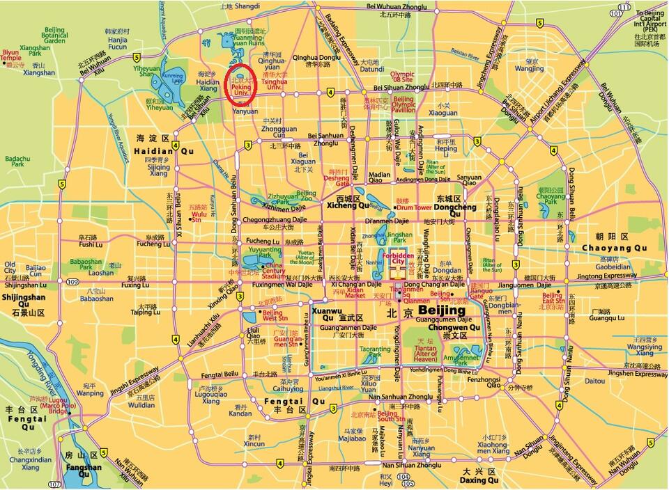 beijing map